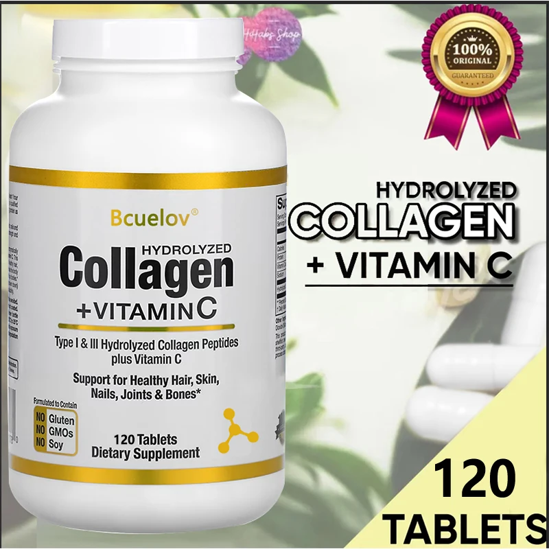 Collagen Peptide Powder - bcuelov Hydrolyzed Collagen Peptides - Nutritional