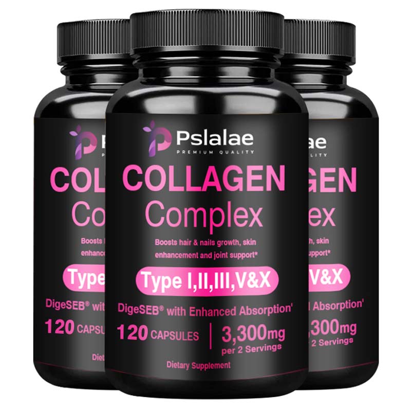 Collagen Peptide Powder - Collagen Complex Capsules - Brighten Skin