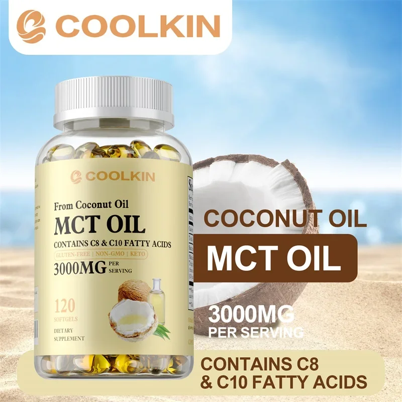 MCT Oil Supplement - Contains  - огляд і ціна Mct Oil Coconut