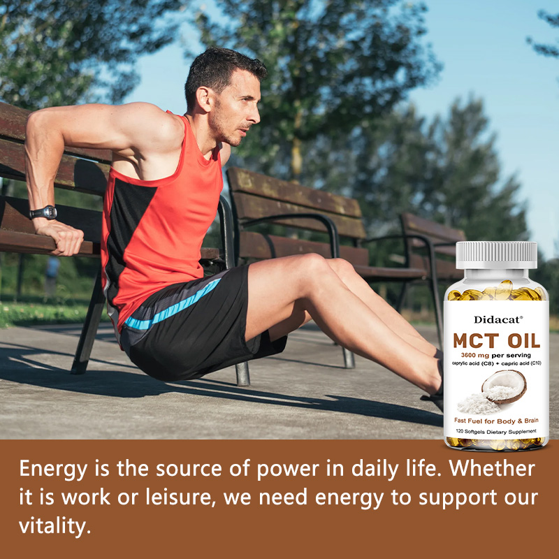 Pure MCT Oil Capsules 3000mg,  - огляд і ціна Mct Oil Coconut