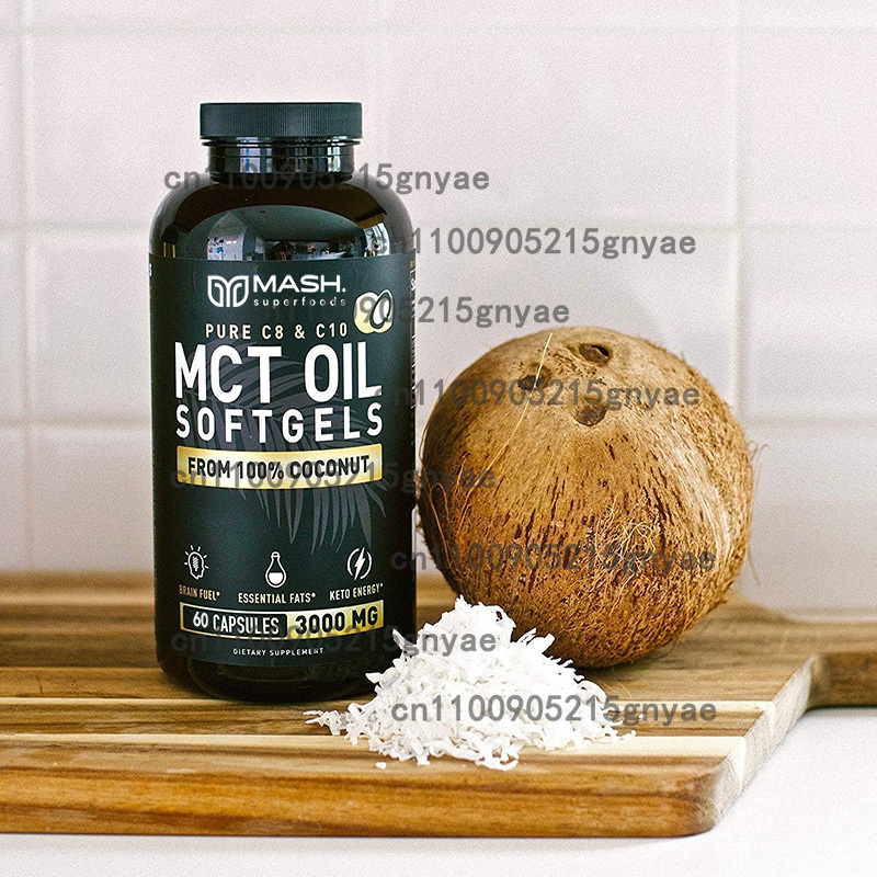 MCT Oil 3600 Mg C8 C10 Capsule - огляд і ціна Mct Oil Coconut