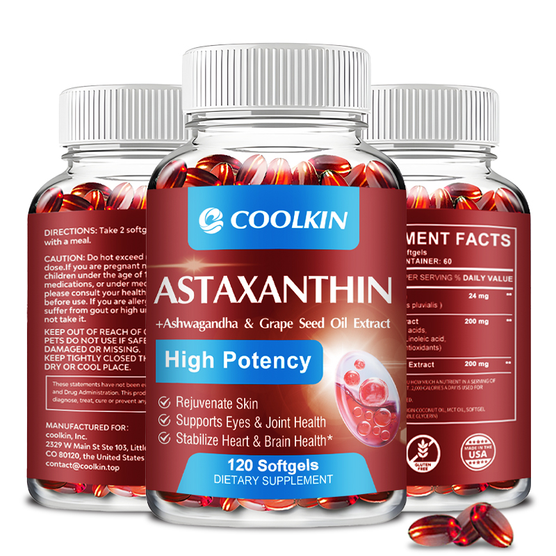 Astaxanthin Supplement with Gr - огляд і ціна Mct Oil Coconut