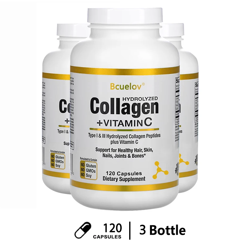 bcuelov Hydrolyzed Collagen Pe - огляд і ціна Collagen Peptide Powder