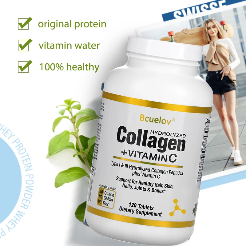 bcuelov Hydrolyzed Collagen Pe - огляд і ціна Collagen Peptide Powder