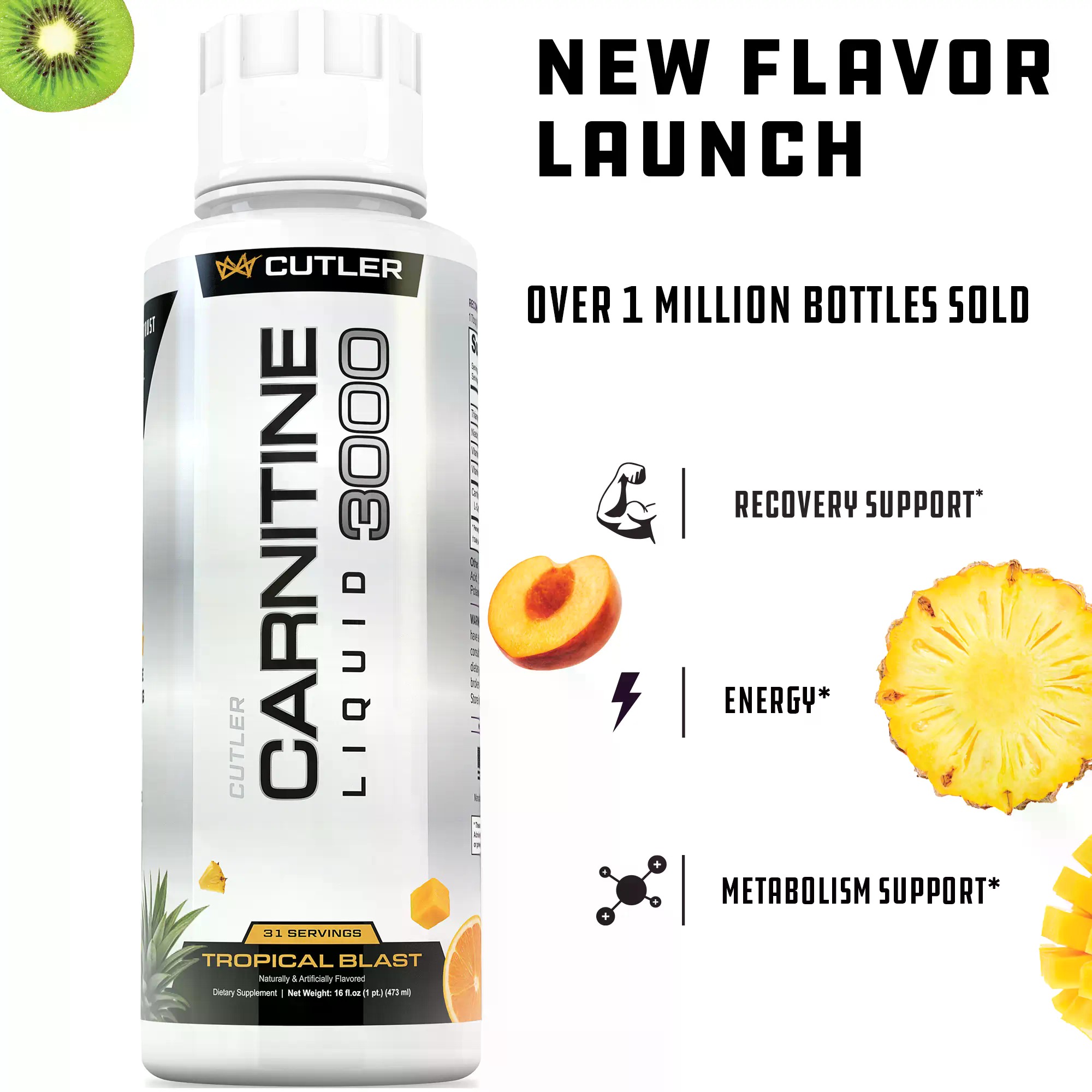 Cutler Nutrition Liquid Carnit - огляд і ціна Fitness Nutrition Energy