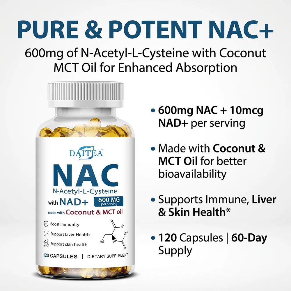NAC Supplement N-Acetyl Cystei - огляд і ціна Mct Oil Coconut
