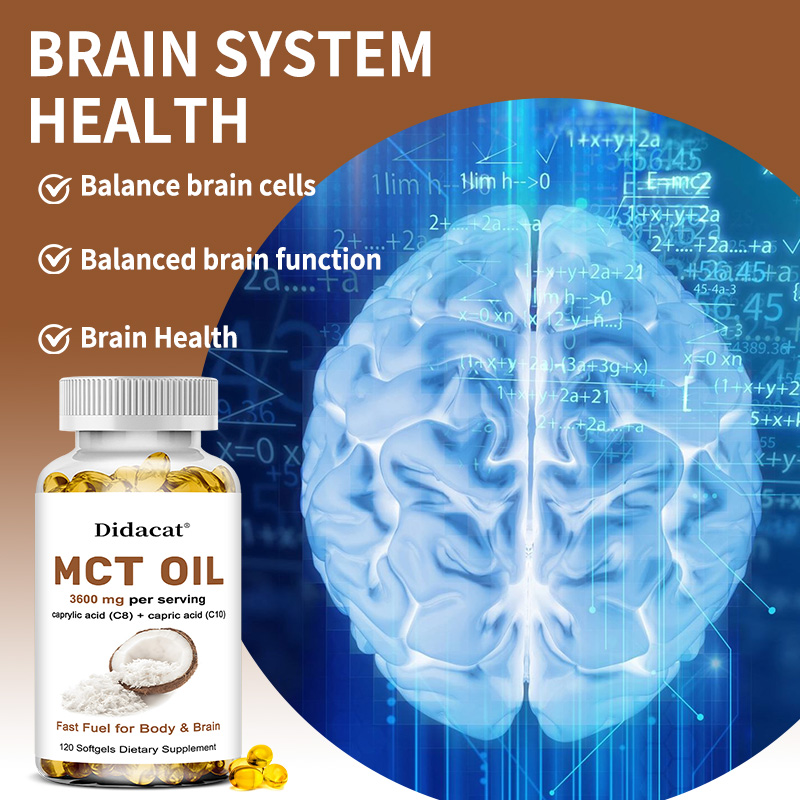 MCT Oil 3600 mg C8 C10 Capsule - огляд і ціна Mct Oil Coconut