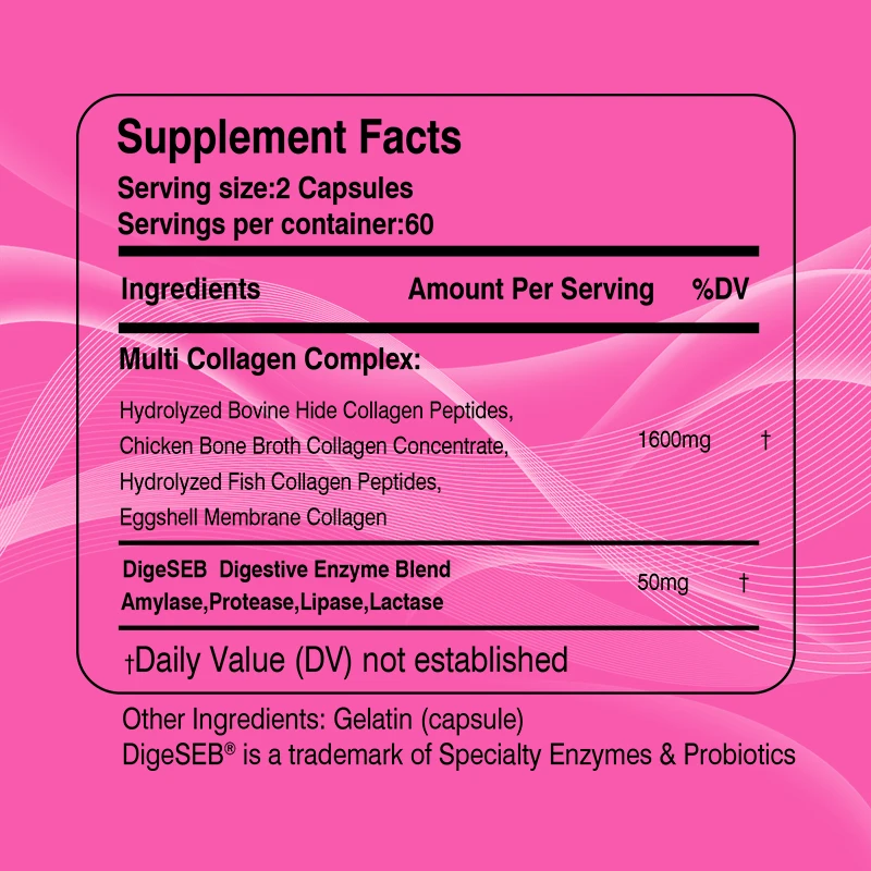 Collagen Complex Capsules - Br - огляд і ціна Collagen Peptide Powder
