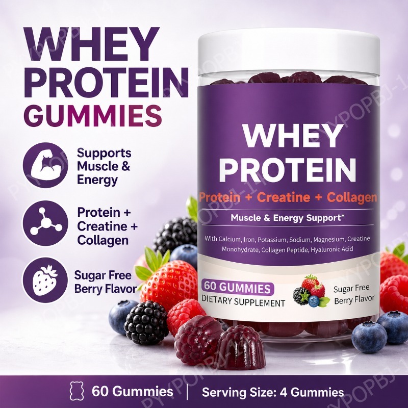 Protein Gummies with Whey Crea - огляд і ціна Fitness Nutrition Energy