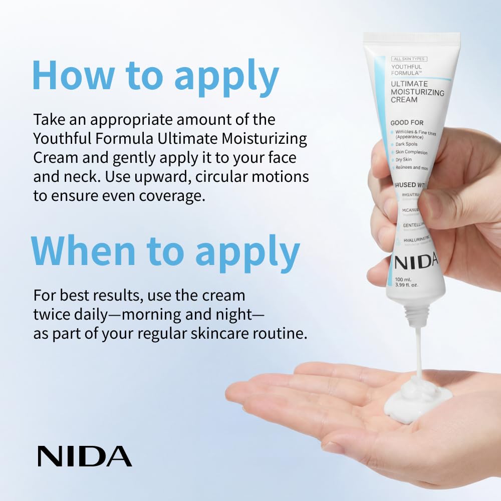 NIDA Moisturizing Cream+Sunscr - огляд і ціна Collagen Peptide Powder